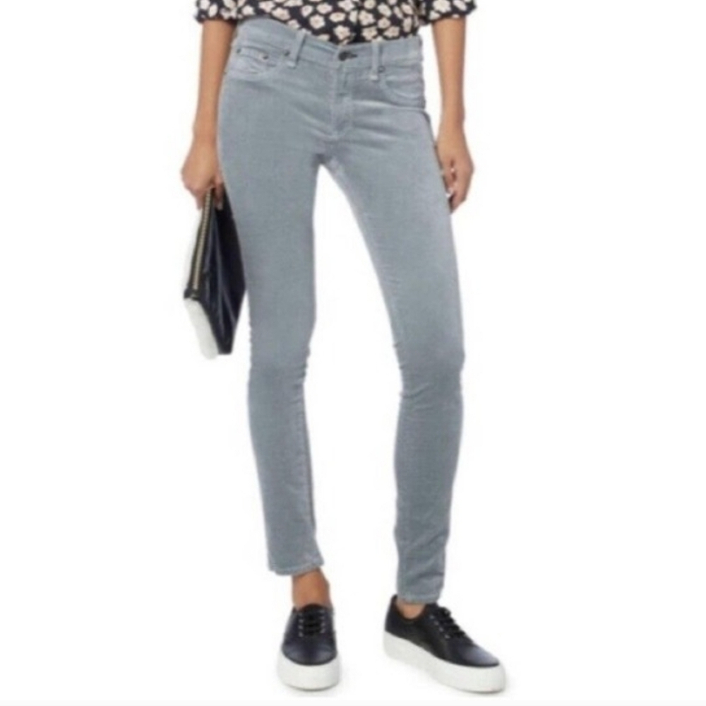 Rag & Bone Skinny Fit Jeans Stl Bl Velvt
